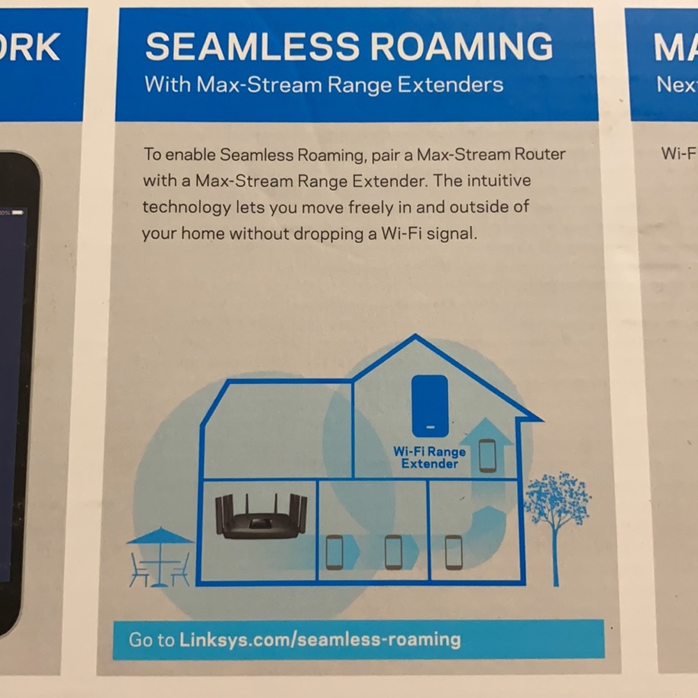 LINKSYS Max-Stream with MU-MIMO Technology Router - Picture 10 of 11